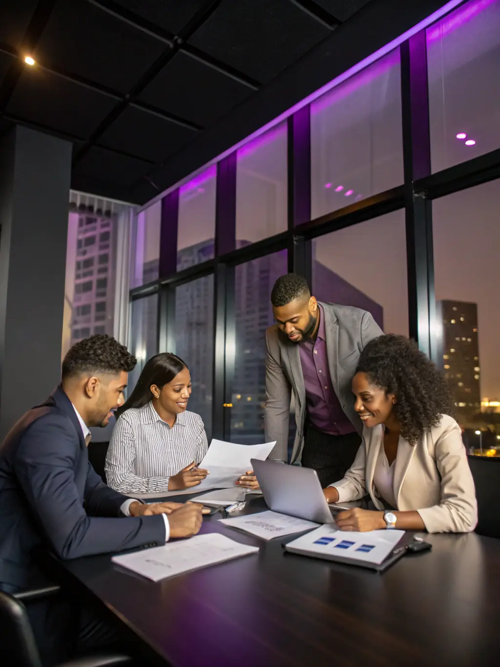 A visual representation of family offices collaborating and co-investing, symbolizing the alignment and partnership facilitated by Family Office Connect.